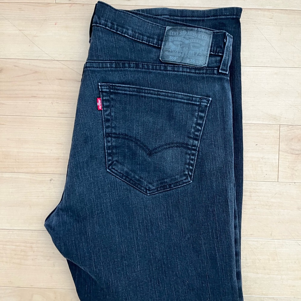 559 Levi’s 36x30 Black - Picture 5 of 10